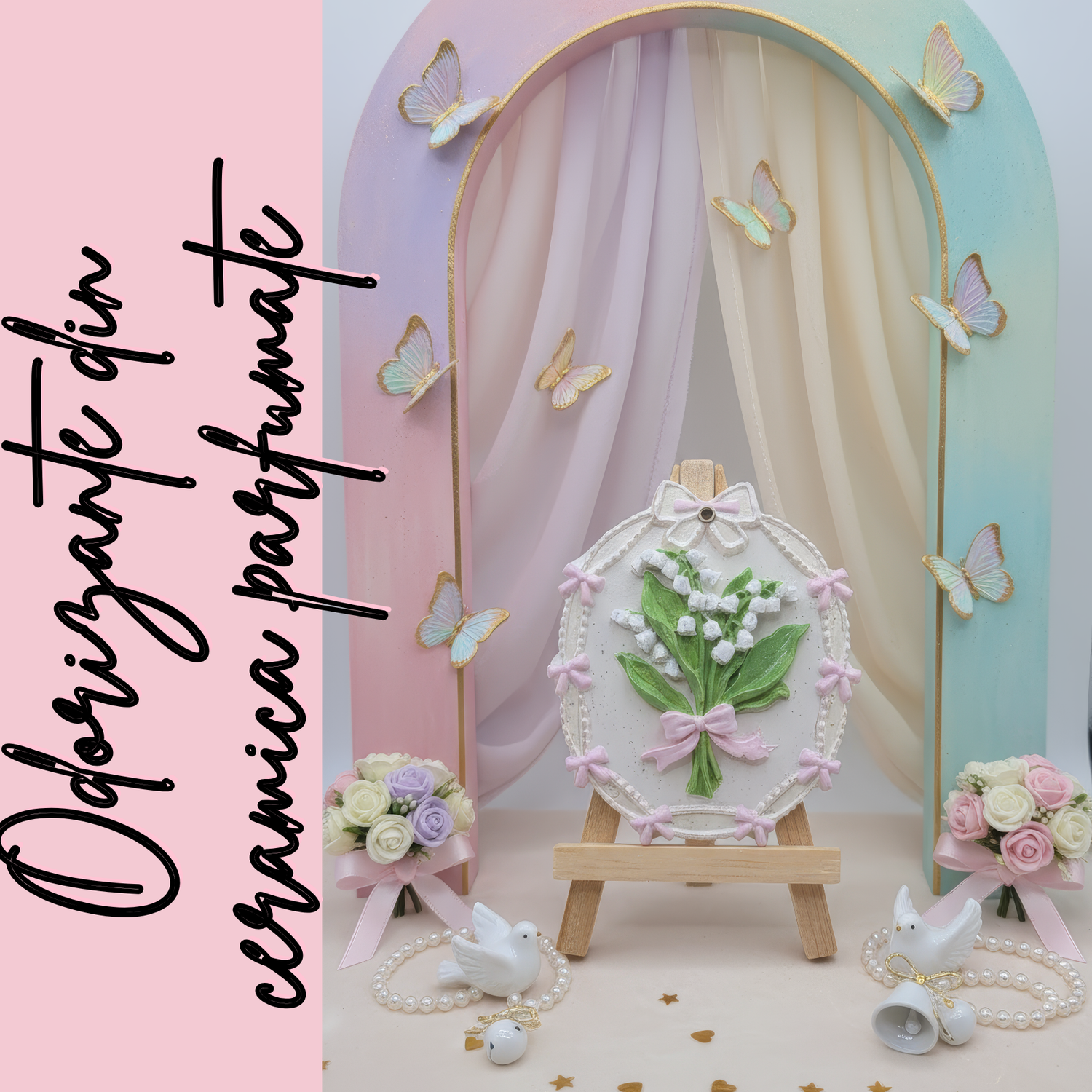 Odorizante din ceramica parfumata