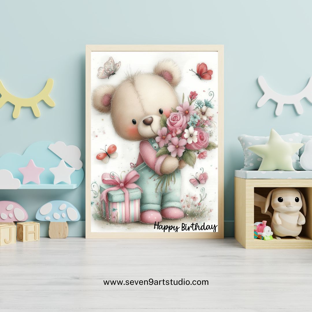 Tablou „Ursulețul cu Flori