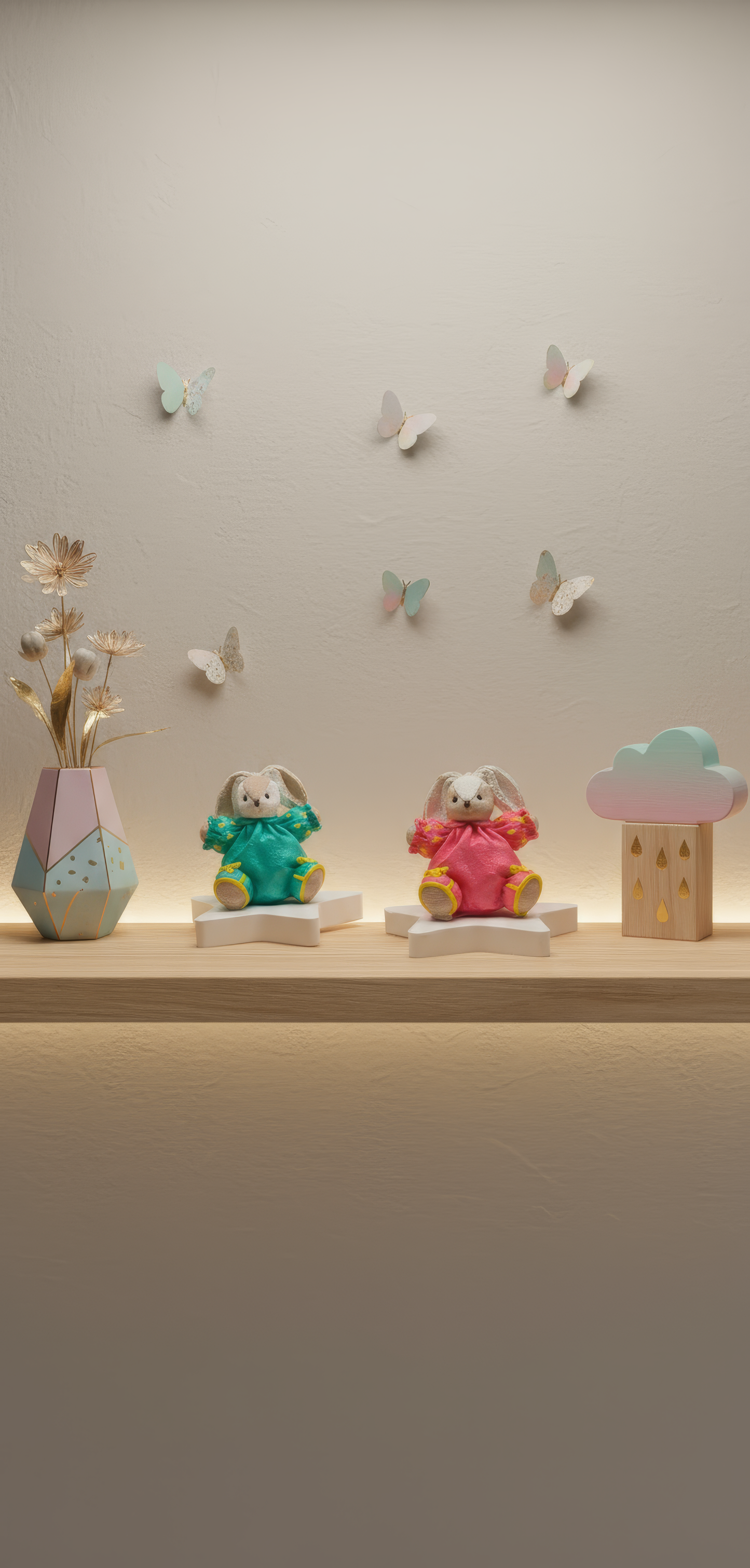 Mărturie iepuraș decorativ — Figurină drăgălașă handmade, cadou de colecție pentru invitați