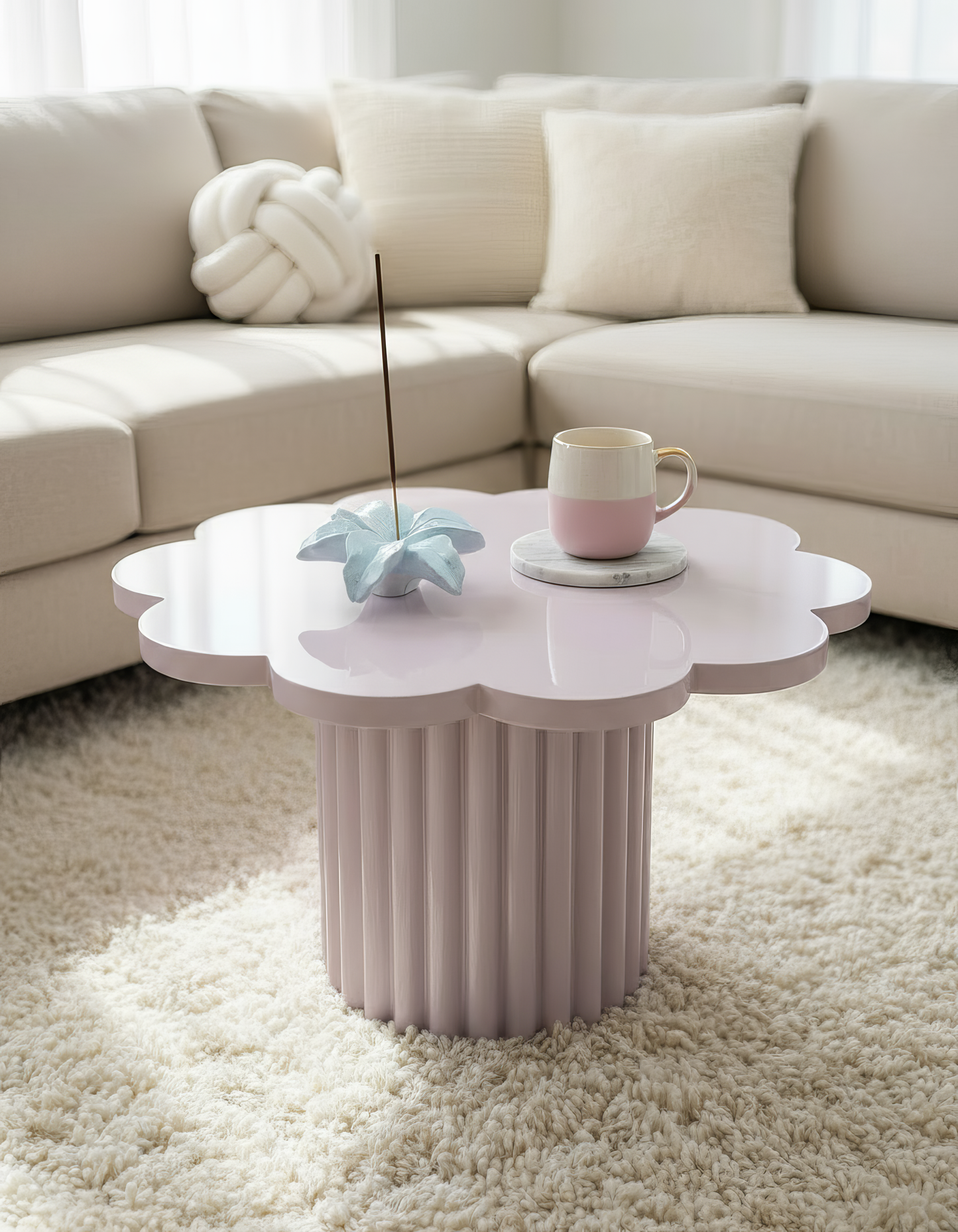 Suport bețișoare parfumate „Floare de vis" din ceramică – decor elegant și personalizabil
