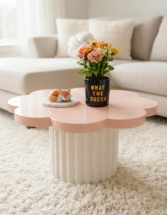 Ghiveci decorativ „What the Succa" – ceramică amuzantă pentru plante mici